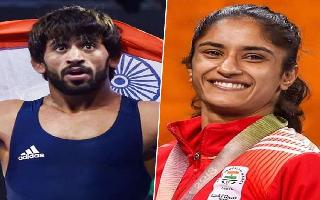Bajrang, Vinesh nominated for Khel Ratna by wrestling federation