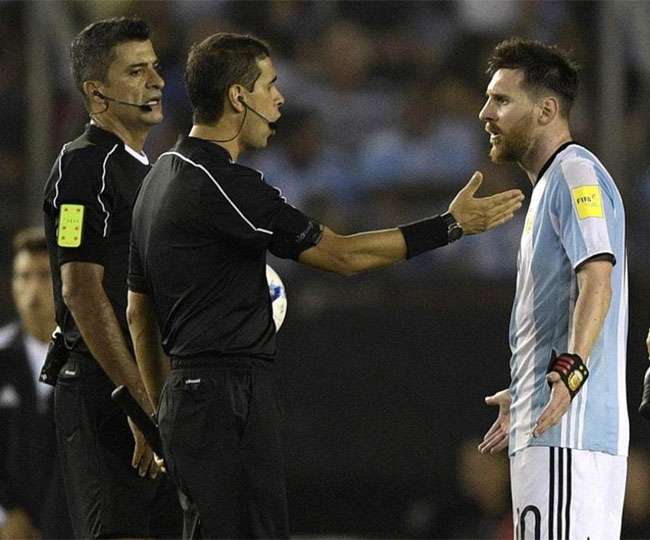 CONMEBOL bans Lionel Messi from international football for three months for his &lsquo;corruption&rsquo; remarks