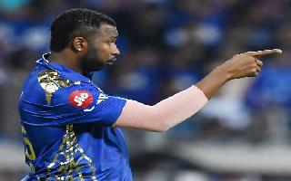 Pollard fined 25 percent for showing dissent at umpire