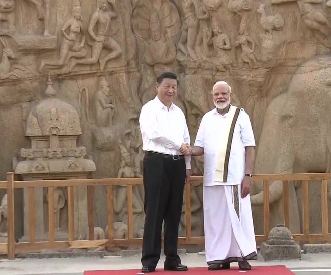in-pics-pm-modi-xi-jinping-s-informal-summit-in-mamallapuram
