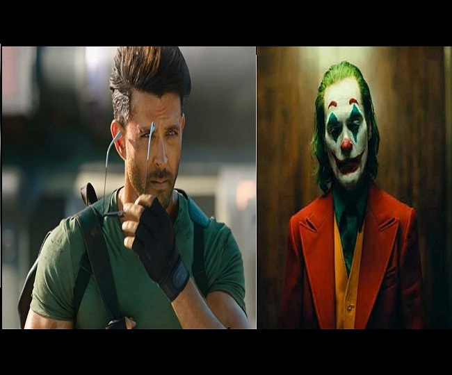 Box office collection Day 3: Hrithik, Tiger's action-thriller 'War' nears  100 crore-mark, Joker earns  crore