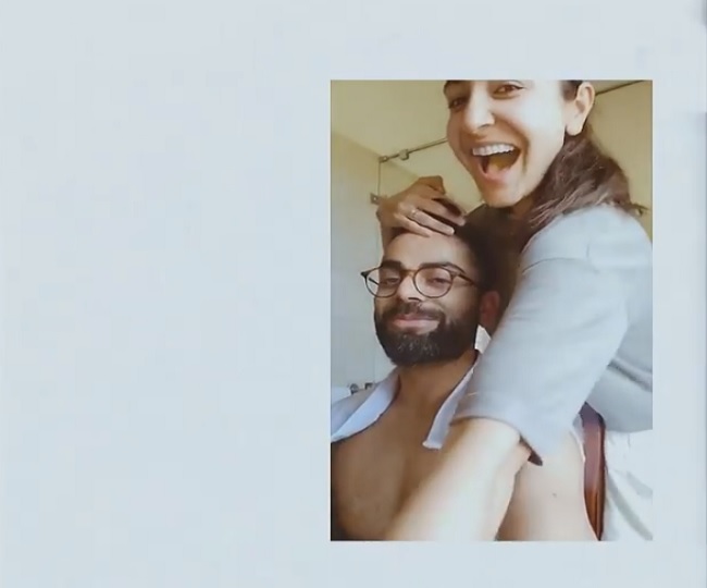 Virat Kohli and Anushka Sharma