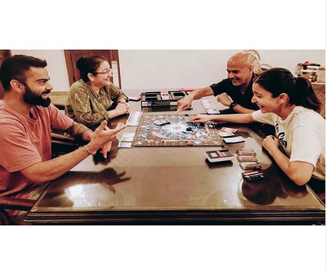 Virat Kohli and Anushka Sharma