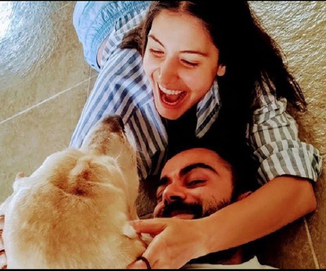 Virat Kohli and Anushka Sharma