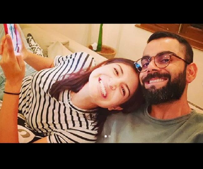 Virat Kohli and Anushka Sharma