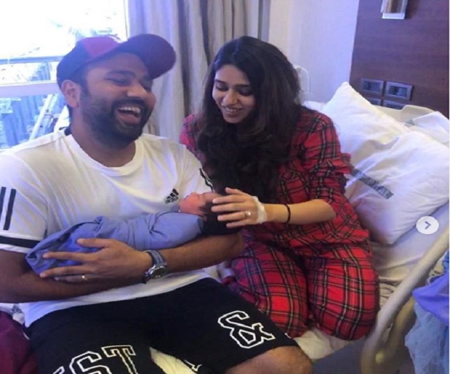 Rohit Sharma and Ritika Sajdeh