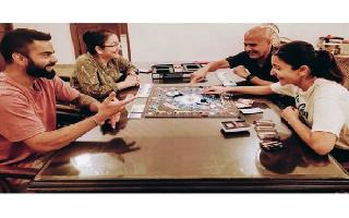 &lsquo;Super close&rsquo;: Anushka and Virat&rsquo;s Monopoly game with family is the latest..