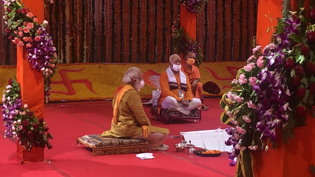 In Pictures: Ayodhya Ram Temple 'bhoomi Pujan' | Part I