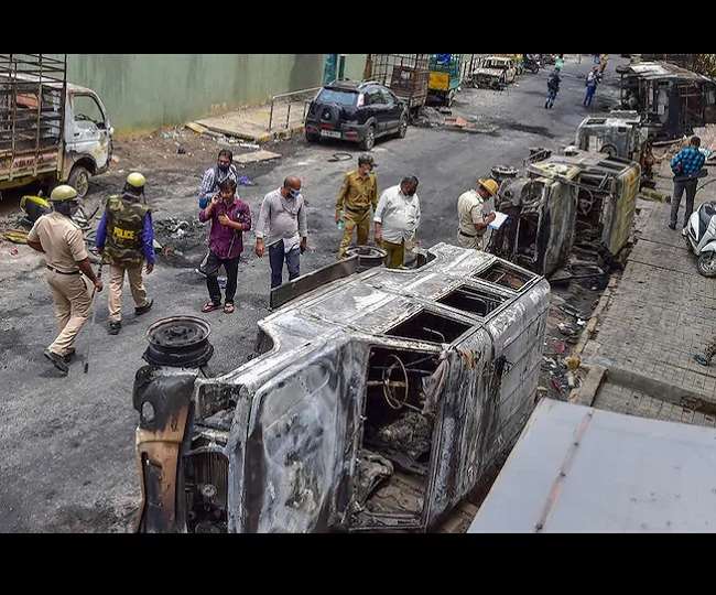 Bengaluru Violence: Family of 5 hid inside toilet for three hours as mob vandalised their home