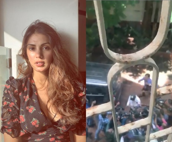 'How are we going to live?': Rhea Chakraborty alleges life threat, urges Mumbai Police to 'provide protection' | Watch