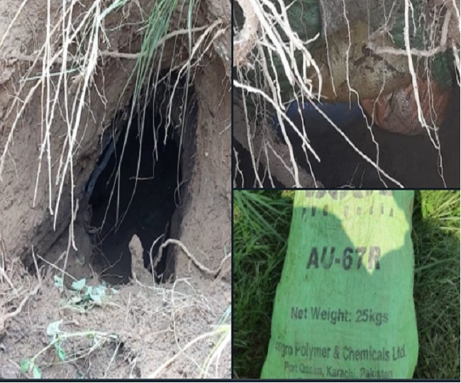 20-metre tunnel with sandbags having Karachi markings on them detected by BSF along Indo-Pak border fence