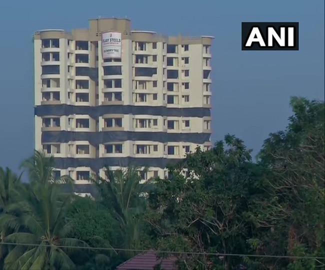'Destroyed in seconds' Two Maradu flats in Kochi brought down by