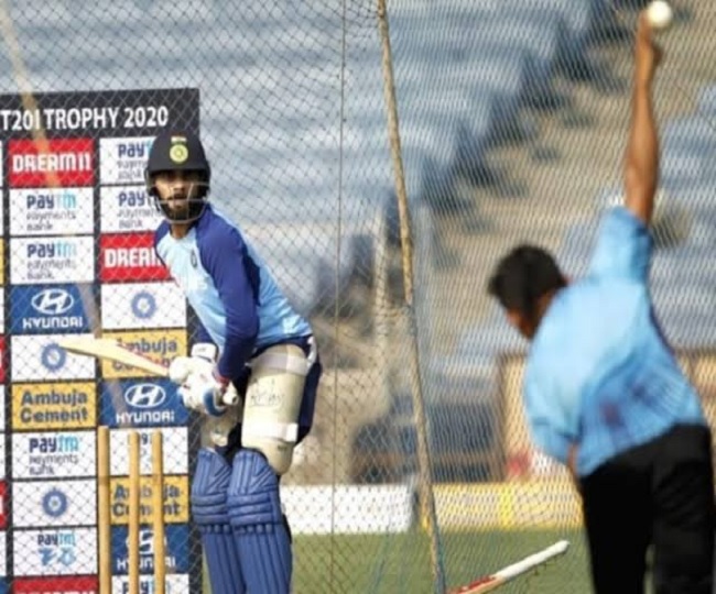 Virat Kohli dreaming about 'Chholle Bhature' at nets ahead of 3rd T20I is winning the internet