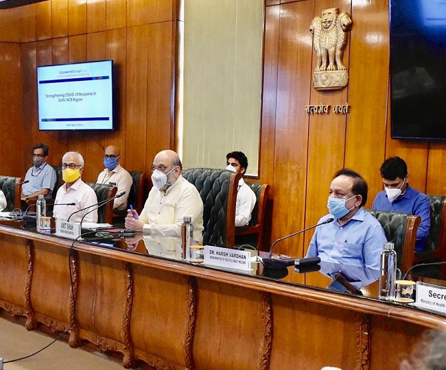 Delhi-NCR Coronavirus News: Amit Shah asks CMs Yogi and Khattar to ramp up testing in UP and Haryana