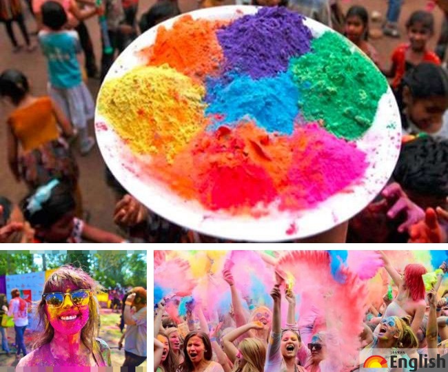 Holi shop celebration 2020