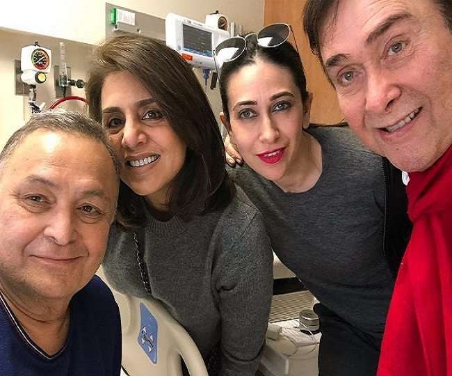 Karisma Kapoor Shares Unseen Pictures Of Her Chintu Uncle Rishi Kapoor In Pics The kapoor khandaan still has a lot of bad blood going on between them, when a magazine recently published their family photo.they actually had to click separate photos of each 'branch' and merge them together. karisma kapoor shares unseen pictures