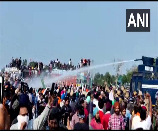 'Delhi Chalo' March: Water Cannons, Tears Gas As Protests Intensify ...