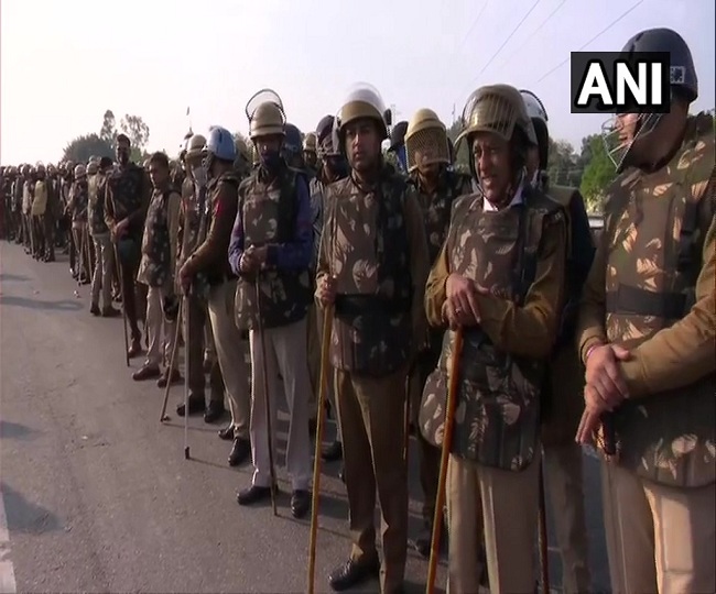 Delhi Chalo March Water Cannons Tears Gas As Protests Intensify As It Happened 6144