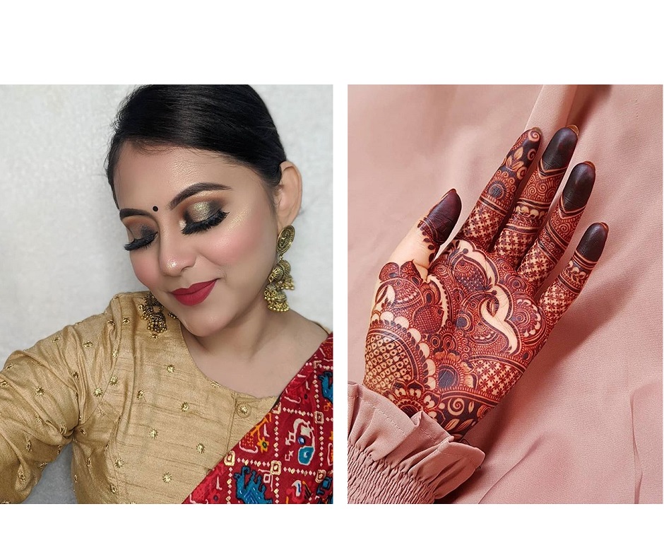 Karwa Chauth 2022 Mehndi Design: करवा चौथ पर ये आसान और खूबसूरत मेहंदी  डिजाइन अपनी हथेलियों पर रचाकर अपने त्यौहार में लगाएं चार चादं, देखें  ट्यूटोरियल ...