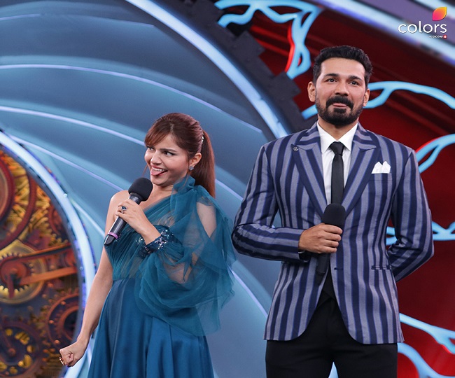 Bigg Boss 14 Contestants Rubina Dilaik and Abhinav Shukla ...