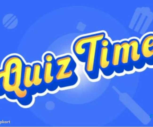 Today flipkart 2025 quiz time answers