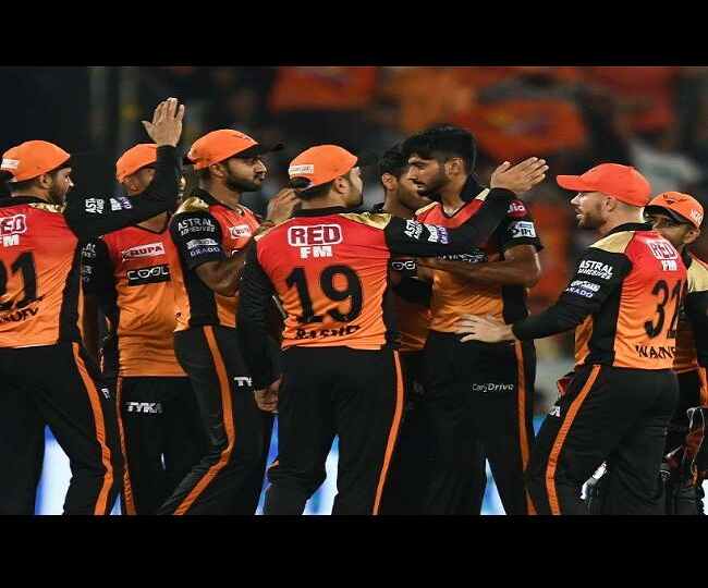 IPL 2020 Points Table Sunrisers Hyderabad find spot in top four after