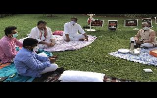 Suspended Oppn MPs, on indefinite protest, snub tea offer by Harivansh; PM..