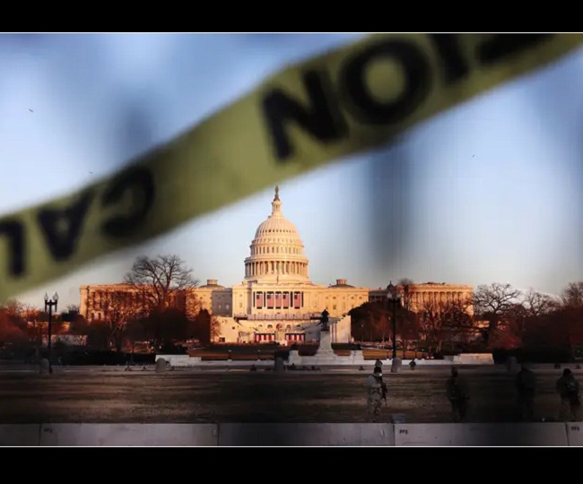 u. s. capitol on lockdown