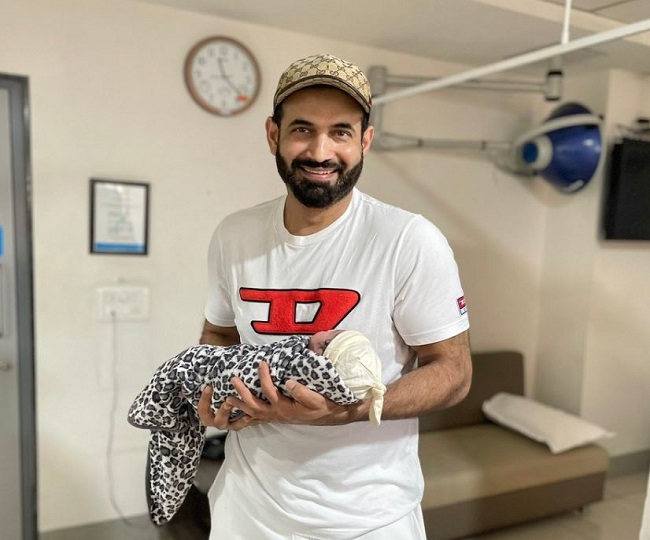 Irfan Pathan, wife Safa welcome baby boy; former all-rounder shares photo on social media