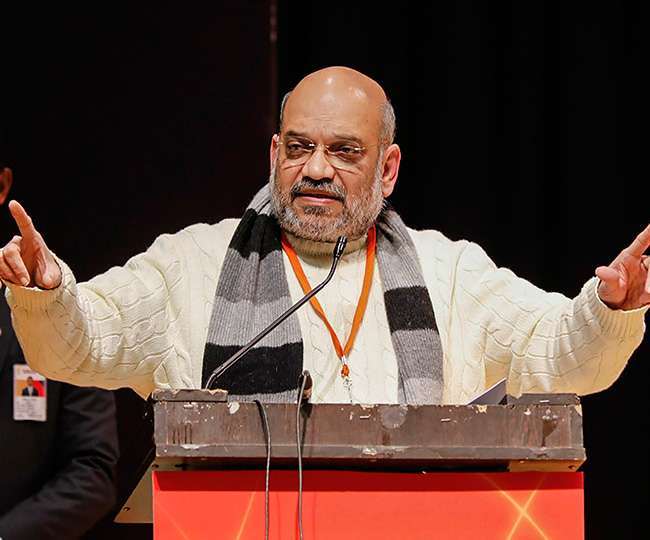 'By the time of elections, Mamata Banerjee will be left alone': Amit Shah after 5 former TMC leaders join BJP