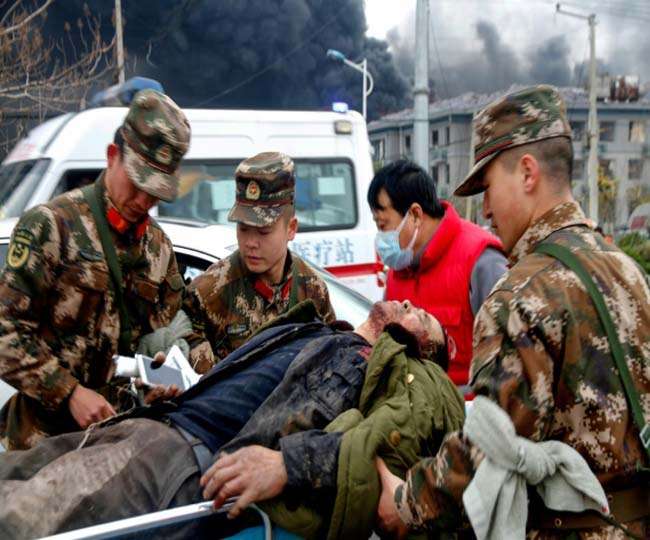 China Blast 11 killed, 37 injured in gas pipe explosion in Hubei