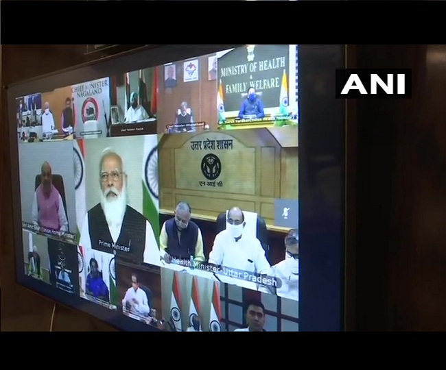 PM Modi meets CMs amid alarming spike in COVID-19 cases ...