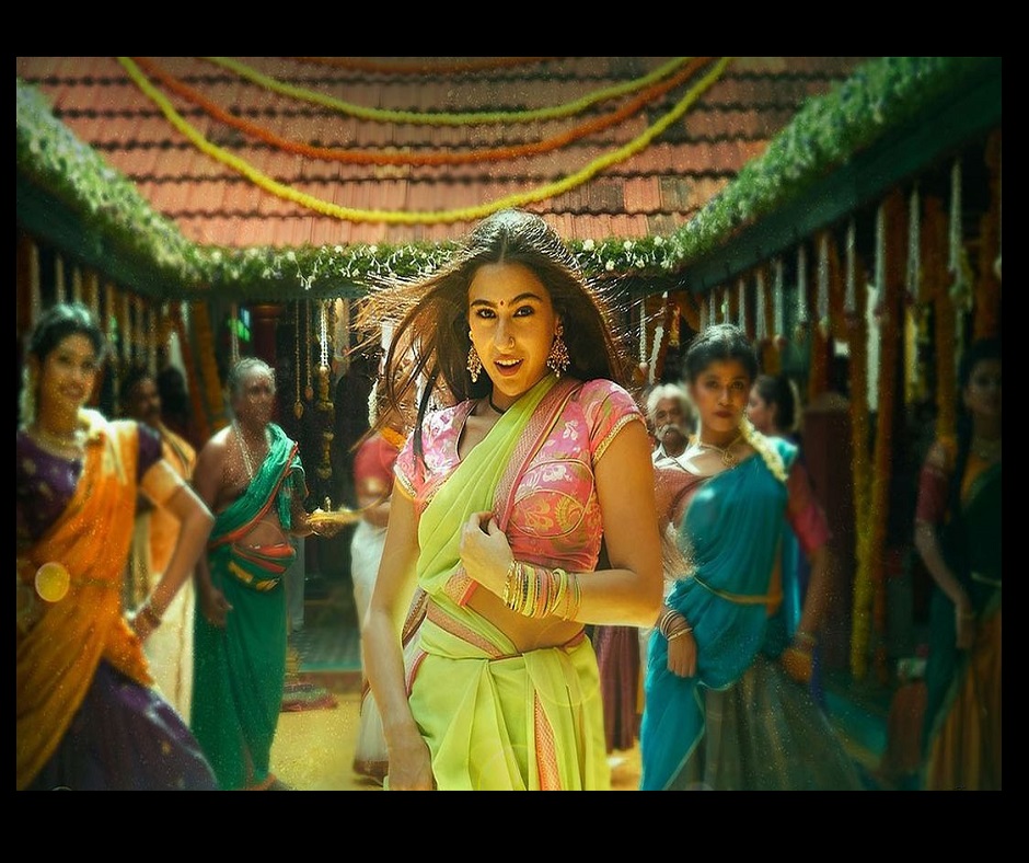 Atrangi Re Chaka Chak Song: Sara Ali Khan dances at her hubby Vishnu's engagement | Watch