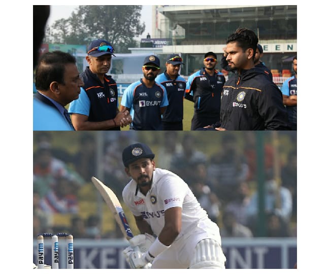 Ind vs NZ, 1st Test: After receiving Test cap from Sunil Gavaskar, Shreyas Iyer breaks legend's test debut record
