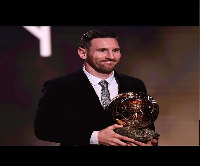 'Cannot hide my joy', says Lionel Messi after winning record seventh Ballon d'Or