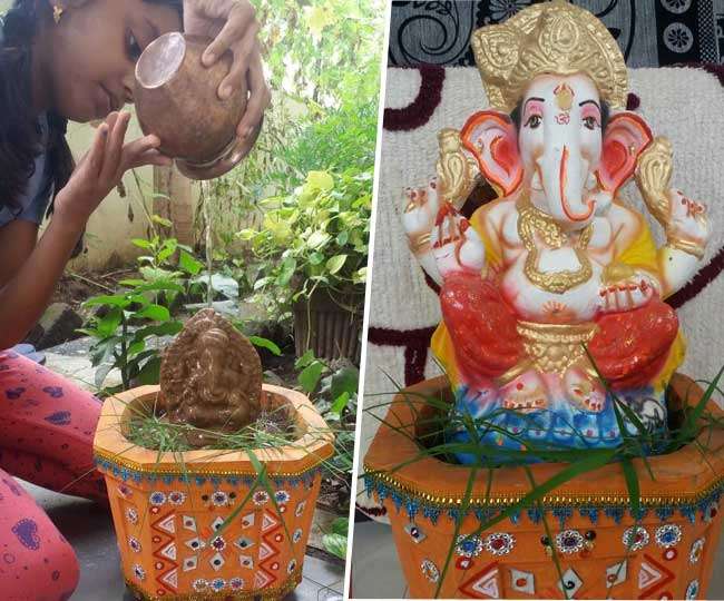 Ganesha Chaturthi 2021 4 easy ways to create ecofriendly Ganesha idol