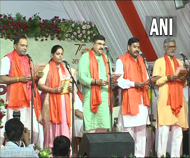 Gujarat Cabinet Expansion: 24 MLAs Sworn In As Ministers; No Induction ...