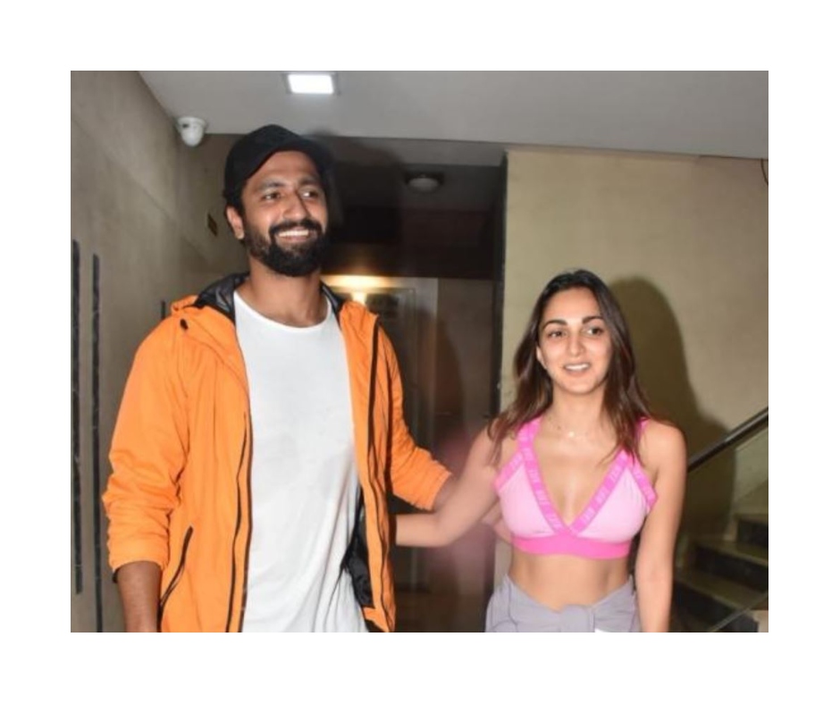 Kiara Advani and Vicky Kaushal spotted after dance rehearsal for upcoming  film Mr. Lele