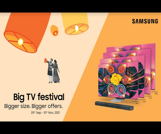 Samsung announces 'Big TV Festival', 'Home Like Never Before' offers with assured gifts and cashback | Details inside