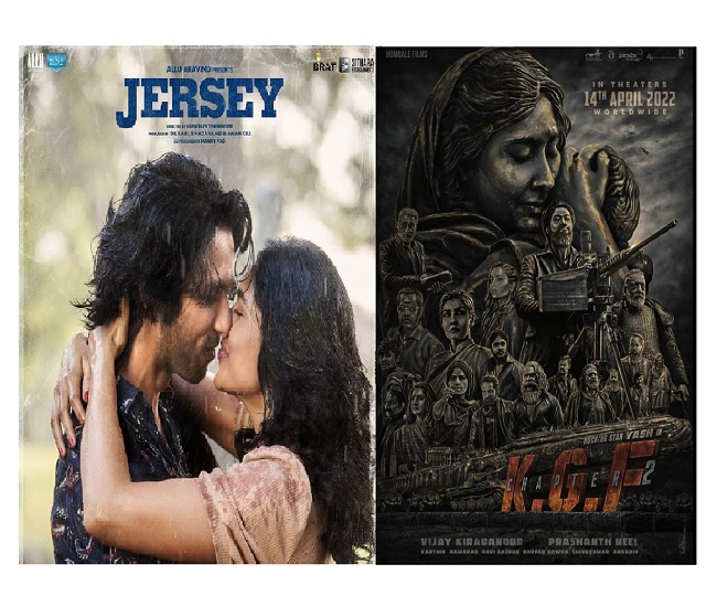 KGF Chapter 2 vs Jersey BO Collection: Yash-starrer enters Rs 300 crore club, Shahid Kapoor's collects Rs 5 crore