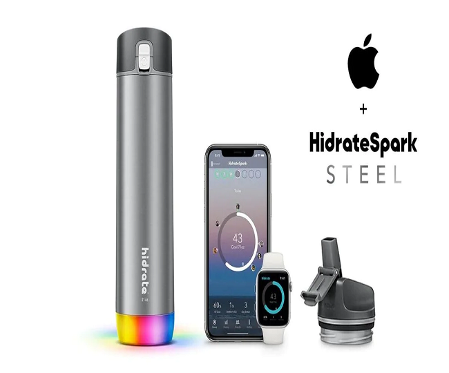 Apple launches 'smart' water bottles HidrateSpark for Rs 4,600; check its features here