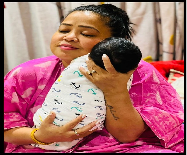 Bharti Singh shares first glimpse of her son, calls him 'life line' | See post here