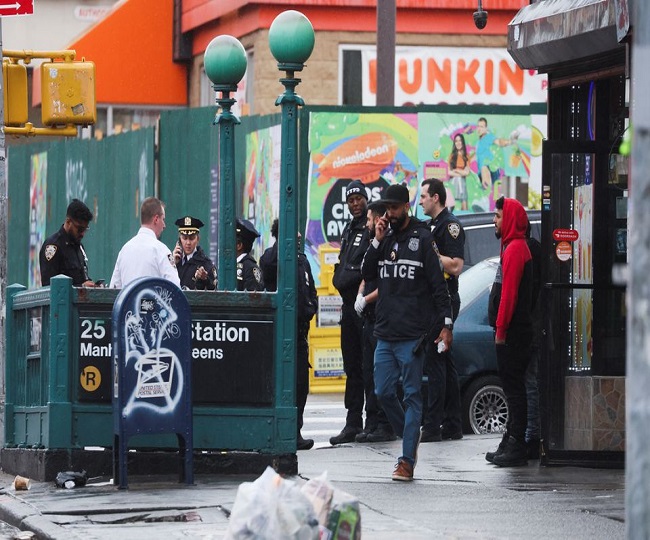 Brooklyn Subway Attack 16 injured in mass shooting, cops rule out