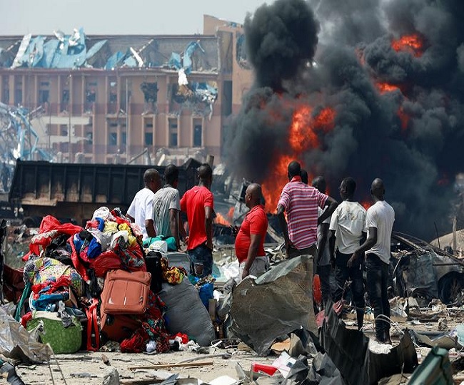 Over 100 killed in massive explosion at illegal oil refinery in Nigeria