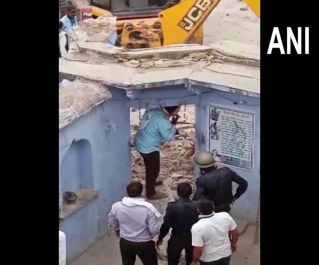 Temple demolition in Rajasthan's Alwar sparks massive stir; BJP cries foul, Congress firm on decision