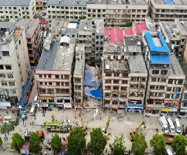 China Building Collapse: Over 20 trapped, 39 missing in Hunan province; Prez Xi orders all-out rescue efforts