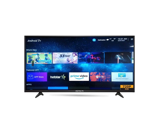 TELEVISOR LED SMART TV 24″ 12/220 VOLTIOS VANGUARD V24H5000S