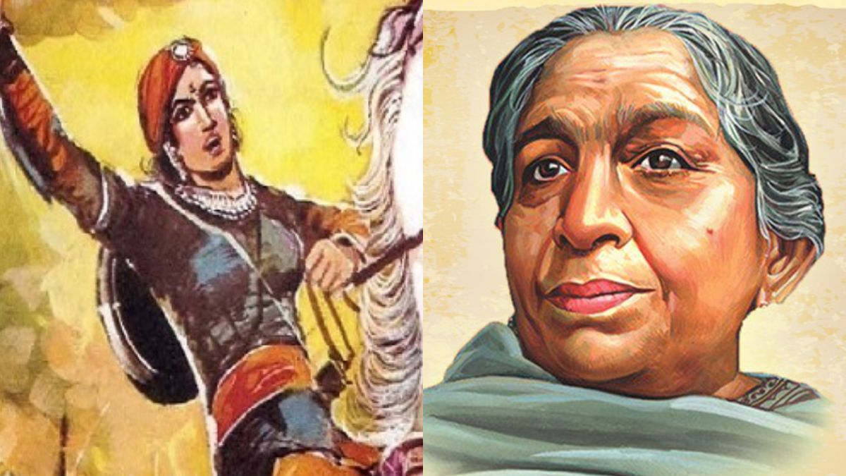 Independence Day 2022: From Rani Laxmi Bai To Sarojini Naidu, Women Who Fought For India's Freedom