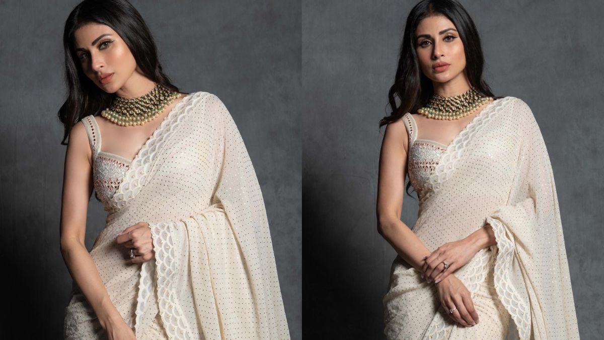 Mouni Roy flaunts her love for saree in latest photoshoot