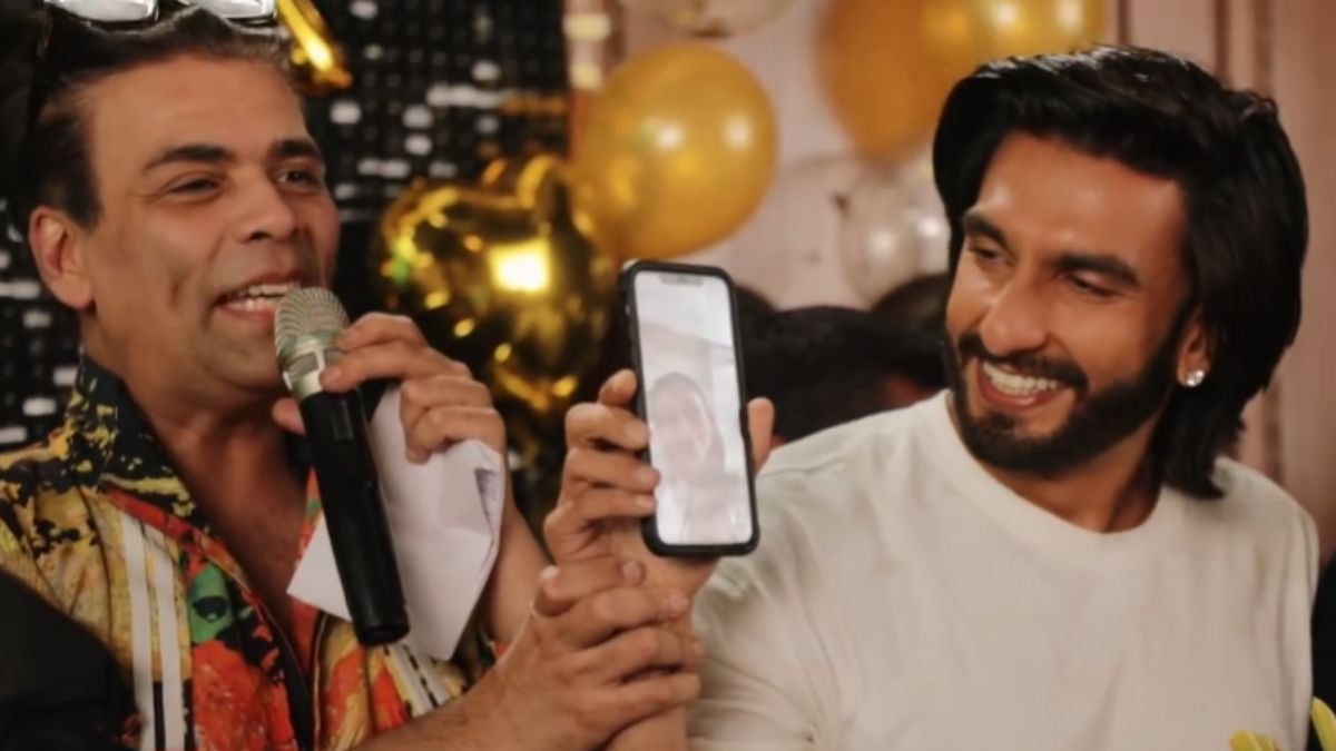 Ranveer Singh, Karan Johar Wrap 'Rocky Aur Rani Ki Prem Kahani' Shoot, Alia Bhatt Joins Party Virtually | Watch